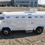 rhino crowd control and troop carrier