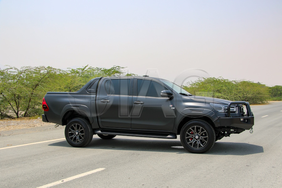 Armored Hilux pickup truck