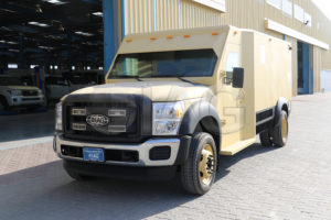 ford f550 CIT bank truck