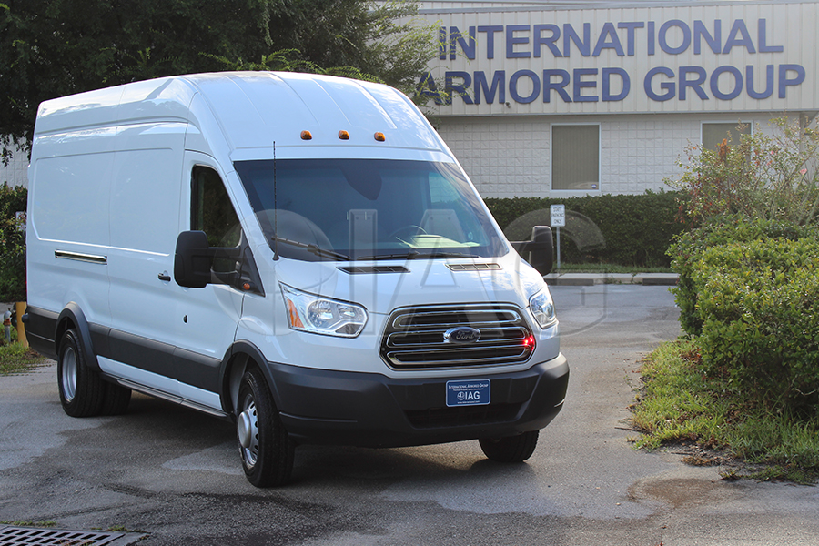 armored ford transit tactical van