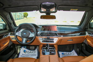 BMW 7 series armored sedan