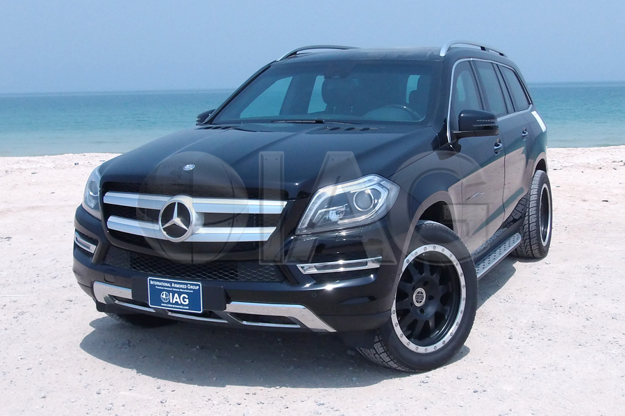 armored Mercedes Benz GL seaview