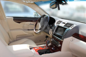 Lexus LS460 Armored OEM Interior