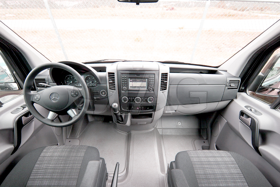 Mercedes Benz Sprinter Ambulance Driver Cabin Interior
