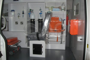 Nissan Urvan Ambulance Patient Compartment