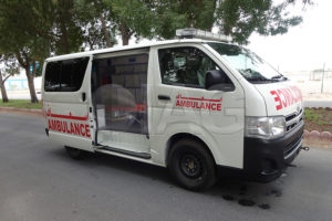 Toyota Hiace Ambulance Upgraded sliding doors