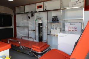 Toyota Hiace Ambulance Interior Medical Equipment