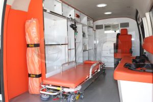 Toyota Hiace Ambulance Patient Compartment Stretcher