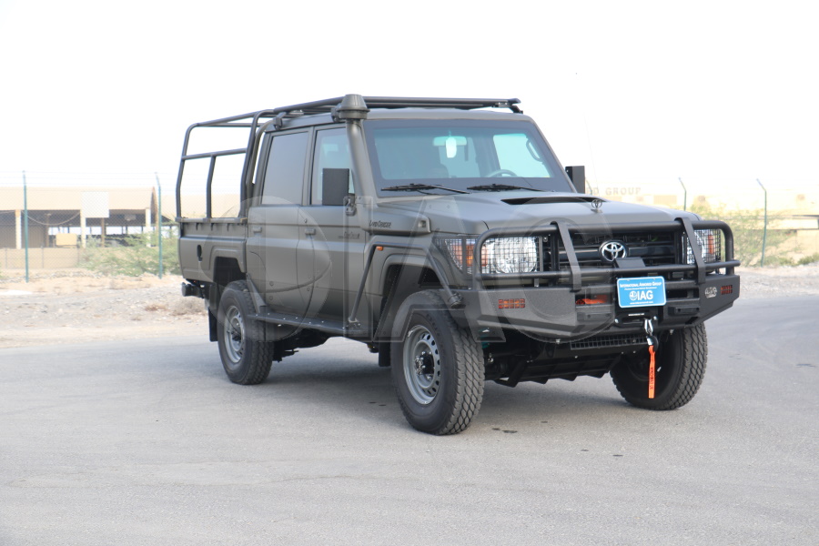 Toyota LC79 armored pick up truck