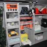 Ambulance medical equipment storage