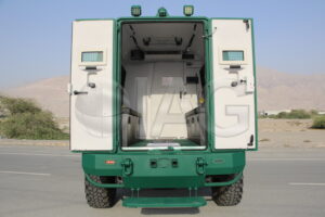 CEN B7 armored prisoner transport vehicle