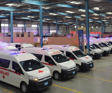 armored ambulance fleet