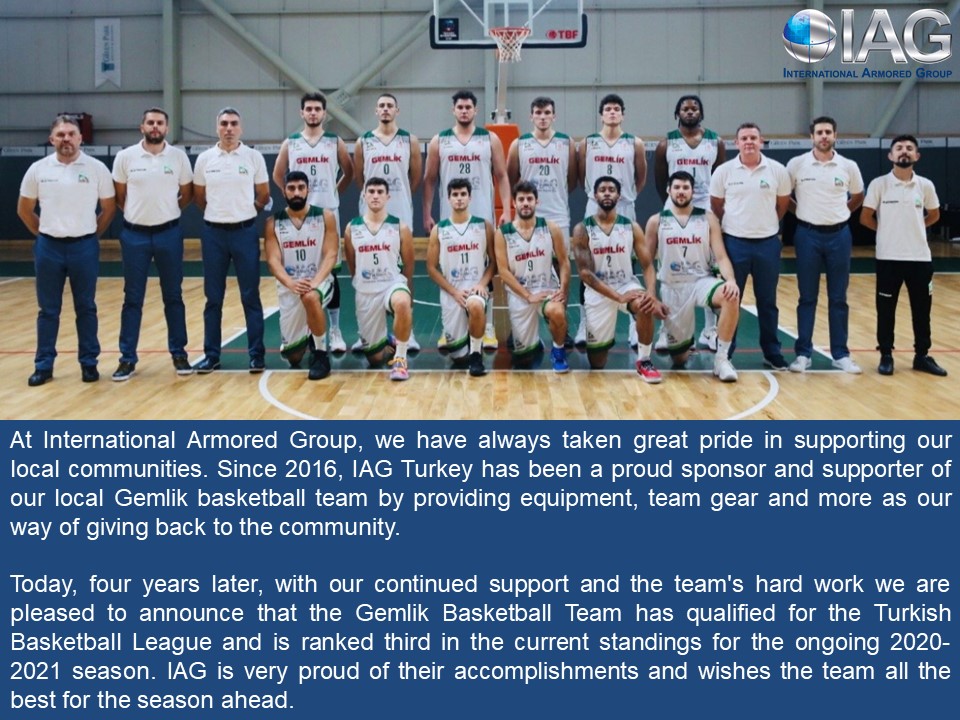 IAG supports local Basketball team